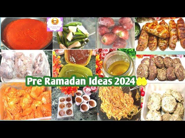 Pre Ramadan Ideas 2024| Ideas To Save Time In Ramadan | CDWS||#viral