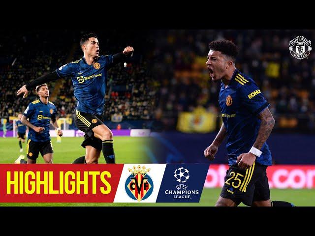 Ronaldo & Sancho score as Reds net crucial win | Villarreal 0-2 Manchester United | Champions League