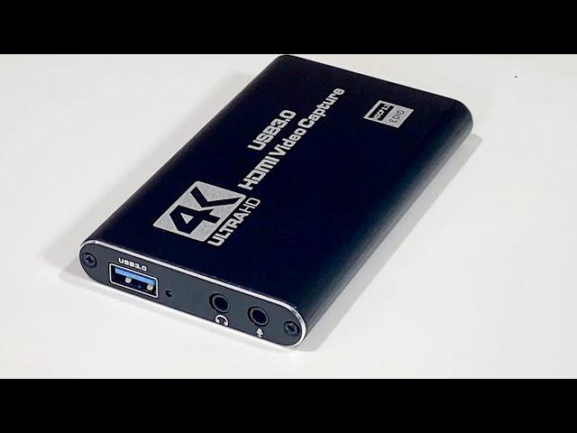 4K HDMI Video Capture Card USB 3.0 REVIEW