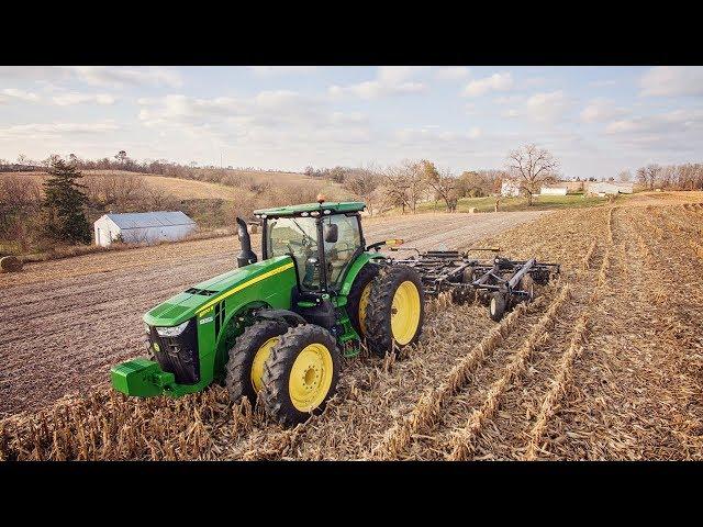 John Deere 8370R Demo - Earthmaster 3000 VT - Sloan Implement (Part 1)