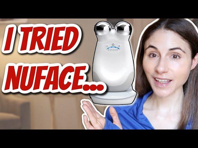 I TRIED THE NUFACE TRINITY FOR TWO MONTHS & THIS HAPPENED  Dermatologist @DrDrayzday