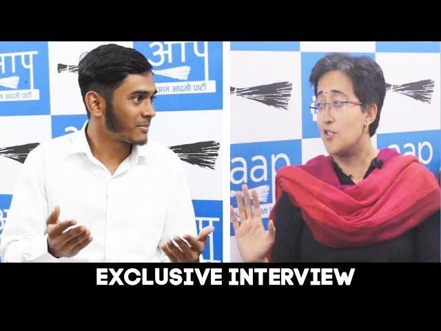 Is Atishi scared of Questions? - Wali Rahmani