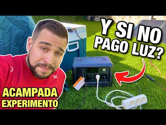 Se puede VIVIR SIN ELECTRICIDAD común? y ACAMPAR en CUALQUIER SITO ️️ | BLUETTI EB70