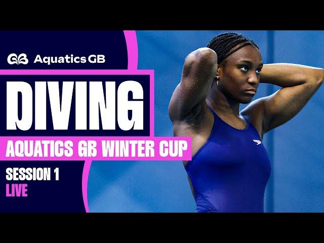 Aquatics GB Diving Winter Cup | Women's 1m Prelims