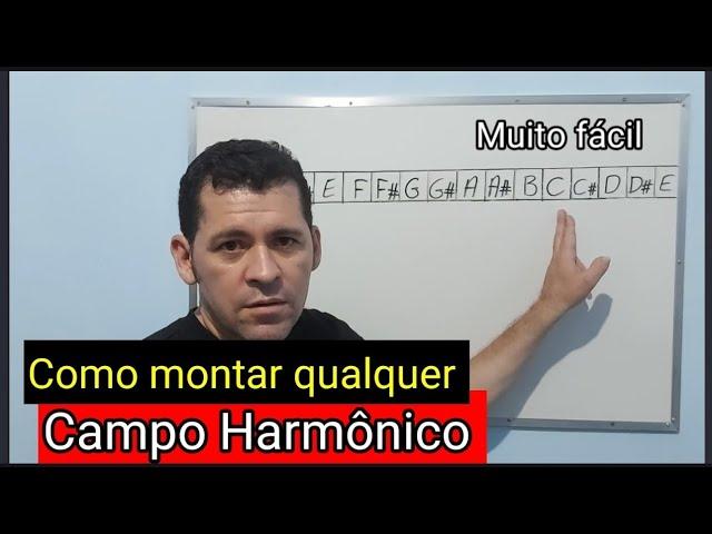 Como criar qualquer Campo Harmônico de maneira simples