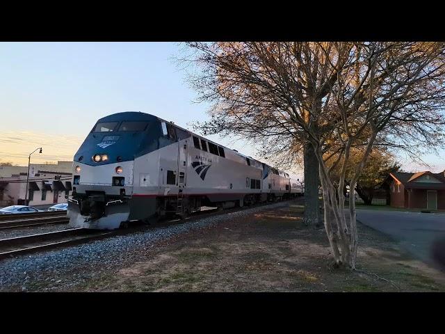 Amtrak 92, the Silver Star, travels through Sanford NC