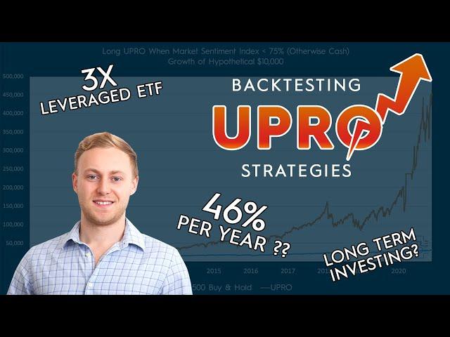 INVESTING In 3x UPRO? | Long Term Strategies To Avoid Volatility Decay