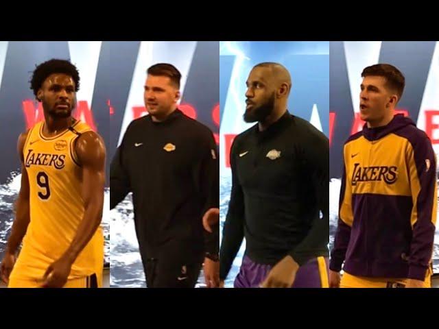 LeBron James, Luka Doncic Immediately After Lakers Win Against Clippers Post Anthony Davis Trade