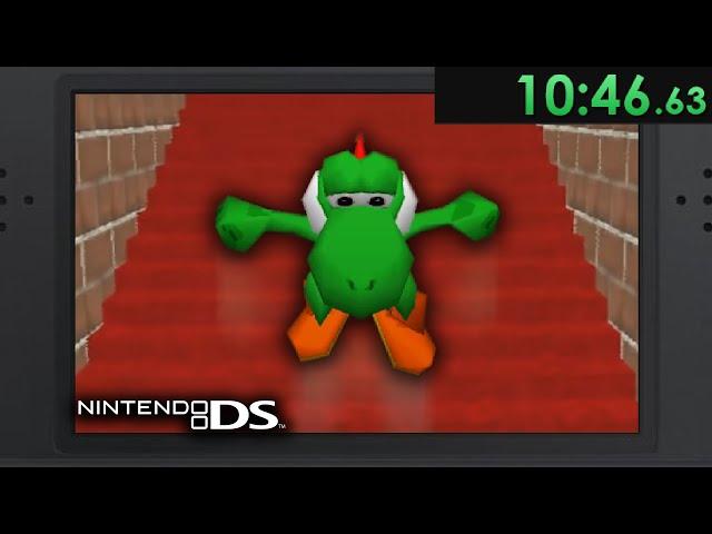 I tried to Speedrun the DS Version of Super Mario 64