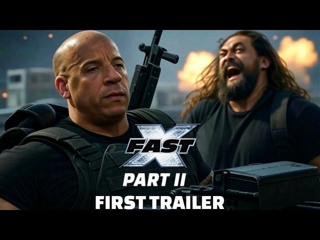 FAST X: PART 2 – First Trailer | Vin Diesel & Jason Momoa Concept Version (2025)