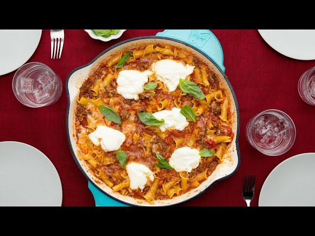 Lasagna Skillet Pasta • Tasty