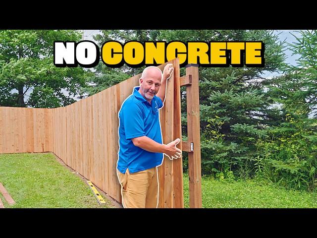 Building a Backyard Privacy Fence With My Son