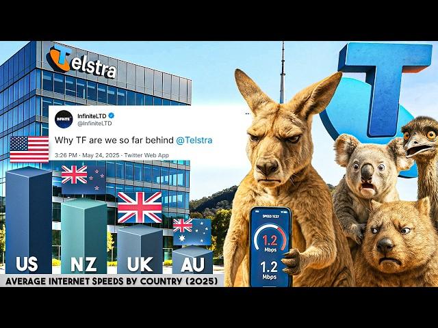 How Telstra Screwed Over Aus' Internet Speed for DECADES