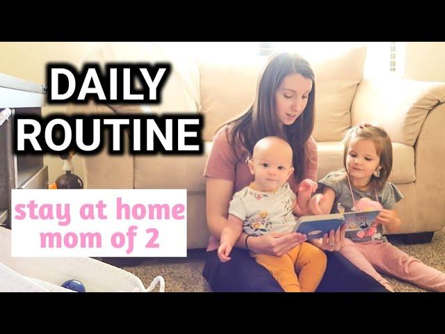 DAILY ROUTINE OF A MOM OF 2 | STAY AT HOME MOM SCHEDULE | Erika Ann