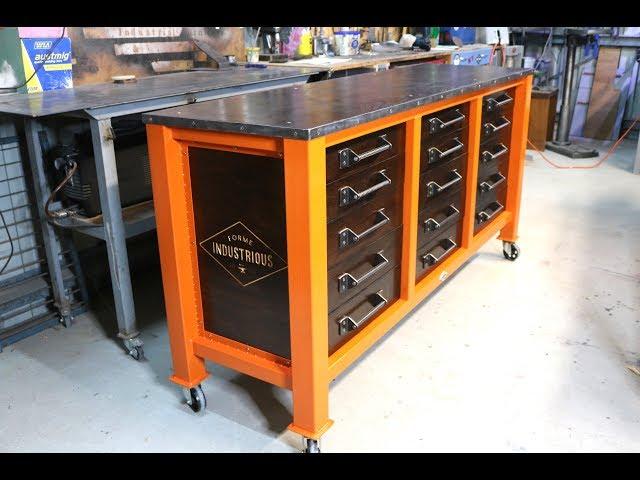 Make a 15 Drawer Workshop Cabinet - Forme Industrious