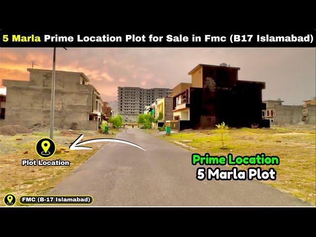 5 Marla Plot for Sale in Fmc B17 Islamabad | Near Park | Best for  Own Living #b17islamabad #fmcb17