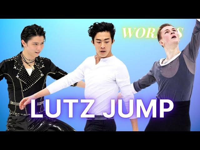 Best Men’s Lutz Jump? World Championships 2021 - Lutz Edge Analysis (Nathan Chen, Mikhail Kolyada)