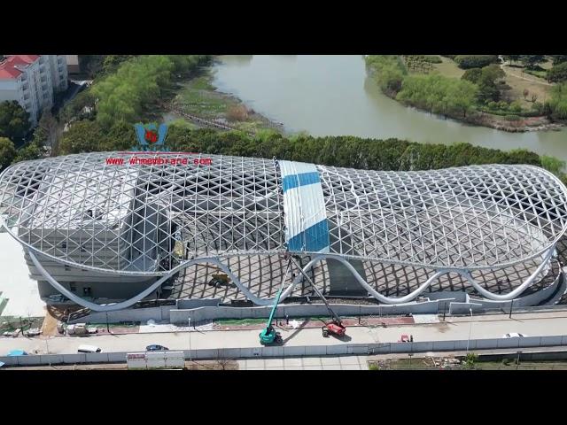 ETFE Playground Arch Roof Canopy#membrane #construction #design #architecture #lightweight #project