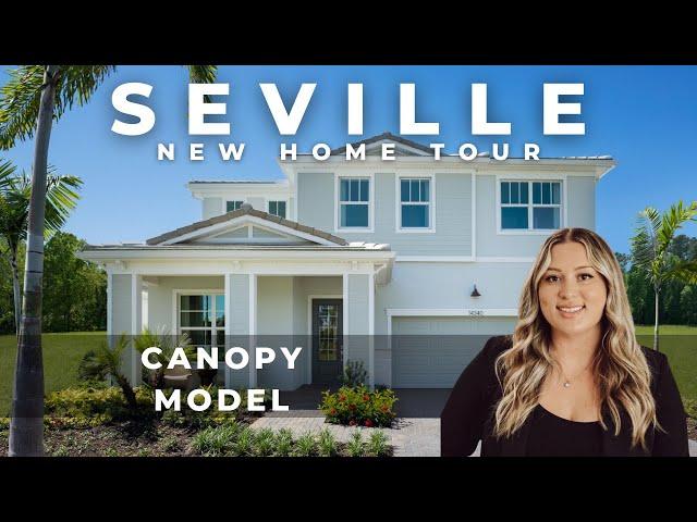 PORT ST. LUCIE, FL - New Home Tour in Tradition Seville’s Canopy Model by Mattamy Homes