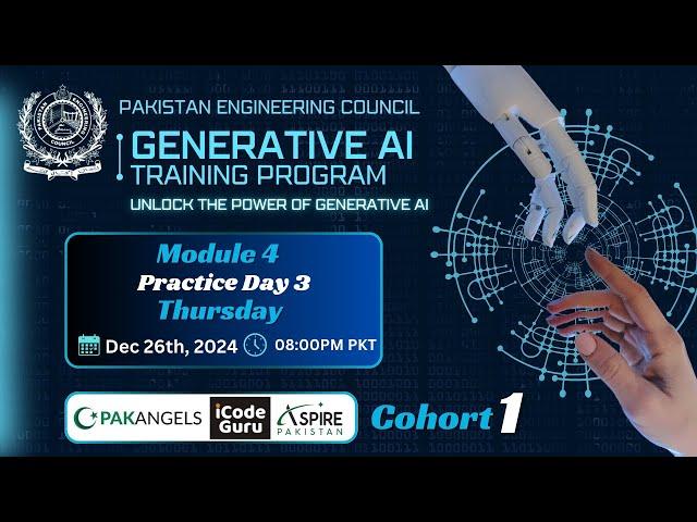 PEC Generative AI Training | Cohort 1 | Module 4 | Practice Session 3