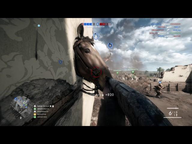 Battlefield 1 - Horsing around