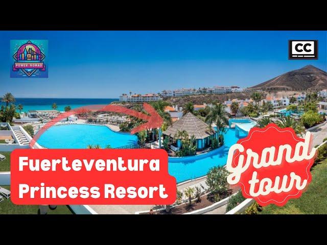 FUERTEVENTURA PRINCESS RESORT  Beautiful Caribbean-style ⭐⭐⭐⭐ hotel GRAND TOUR | July 2024 | 4K