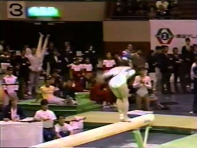 1987 Chunichi Cup gymnastics, women's AA & EF