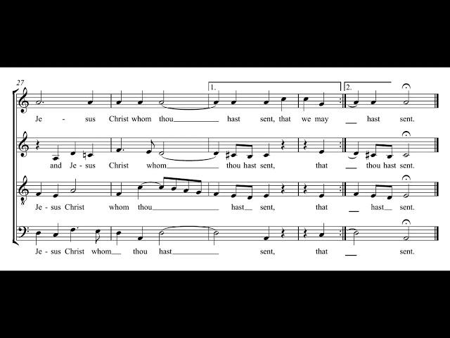 Tallis: O Lord give thy Holy Spirit - Cardinall's Musick