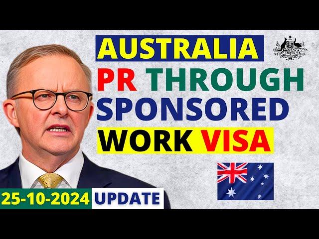 Australia PR Pathways Through Sponsored Visas 2024 | Australia Visa Update