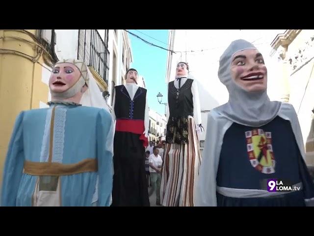 Feria de Sabiote 2023 · Inauguración de las fiestas: Gigantes y cabezudos