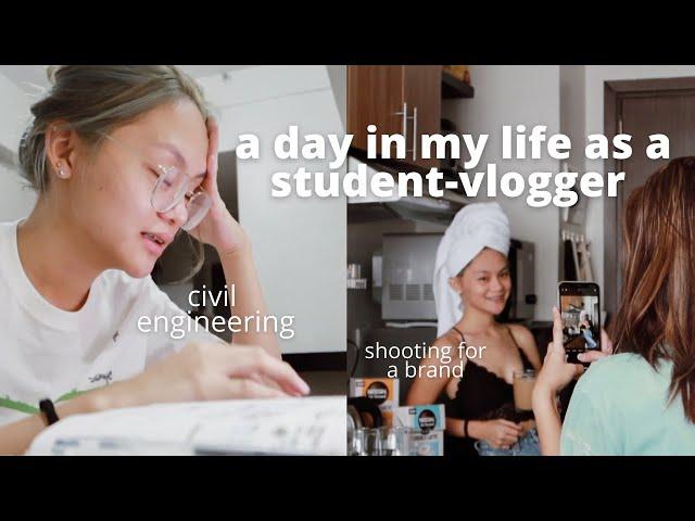 My Life as A Student- Vlogger || Michelle G.