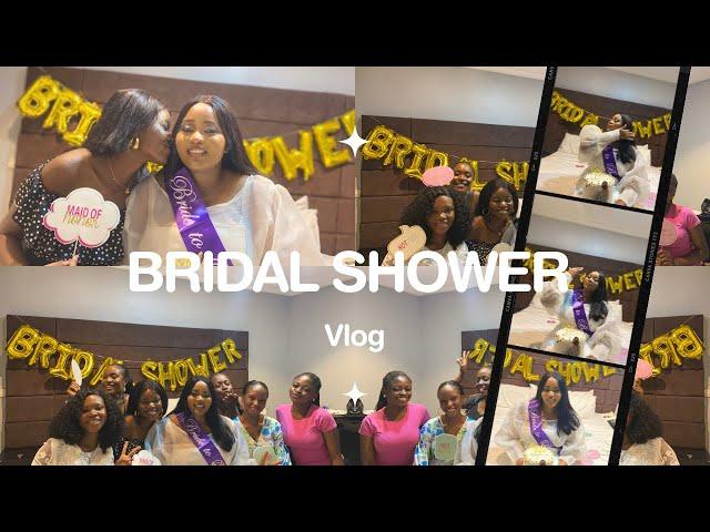 MY BRIDAL SHOWER 2023 || BRIDAL SHOWER GAMES IDEAS || BRIDAL SHOWER VLOG || WEDDING PLANNING SERIES