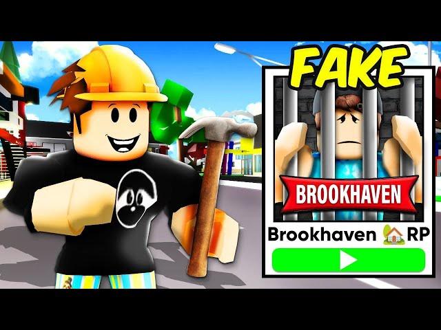 I Made FAKE Brookhaven To TRAP Youtubers!