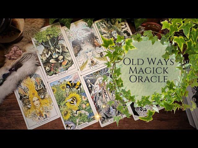 Old Ways Magick Oracle & Pairings - Blessed Samhain