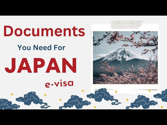 Here is the full list of documents you need for Japan Evisa for UAE residents