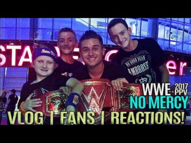 WWE NO MERCY VLOG | LIVE REACTIONS | MEETING FANS!