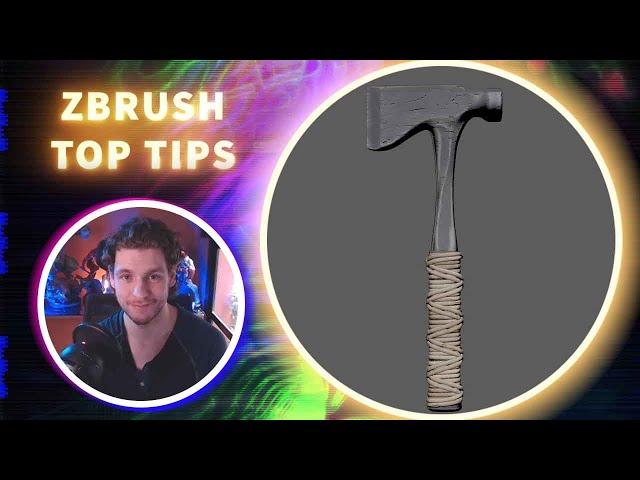 A Quick Way to Create Rope in ZBrush - ZBrush Top Tips - Daniel Bel