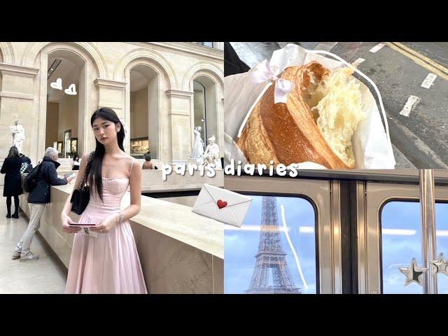 PARIS diaries : visiting eiffel tower, the louvre, escargot, cafe and pastries, versailles, spring