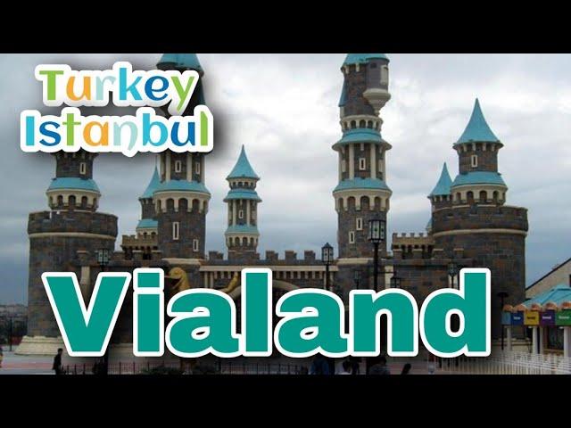 Vialand Theme Park Turkey Istanbul tour in Summer Holiday l Unique Shopping Mall Architecture.