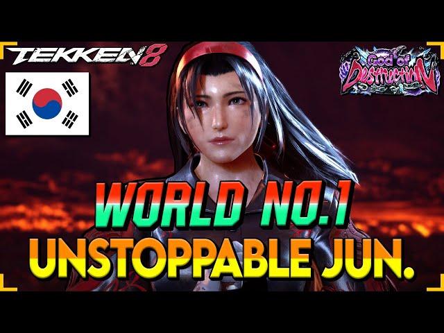 Unstoppable JUN KAZAMA: PTJ Is Cooking In Tekken 8! High Level Gameplay