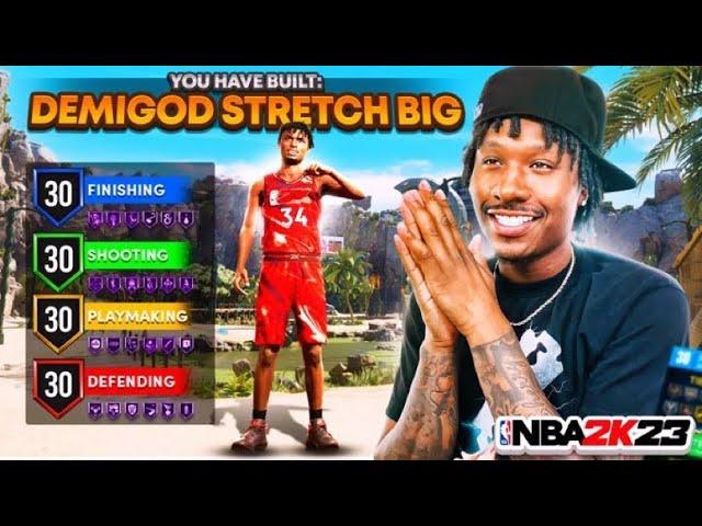 Duke Dennis Official NBA 2K23 DEMIGOD STRETCH BIG BUILD