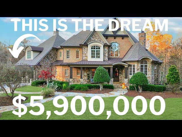 Ultimate $5.9M Raleigh NC LUXURY HOME TOUR: Former Parade Gem with Jaw-Dropping Basement