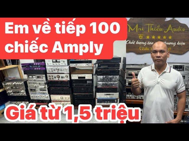 Em Về Tiếp 100 Chiếc Amply Nhật Bãi , Và Thanh Lý Một Con Xước Giá Lỗ 1 Triệu