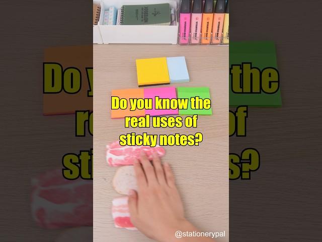 Sticky notes you didn't know! #shorts