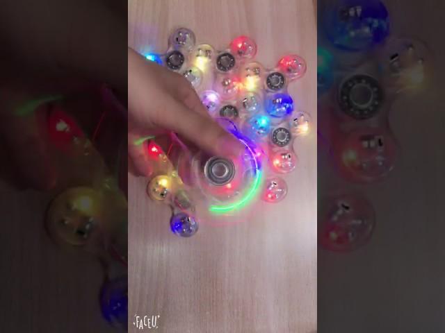 New Design Fidget Spinner Toys, Hand Spinner with LED Light