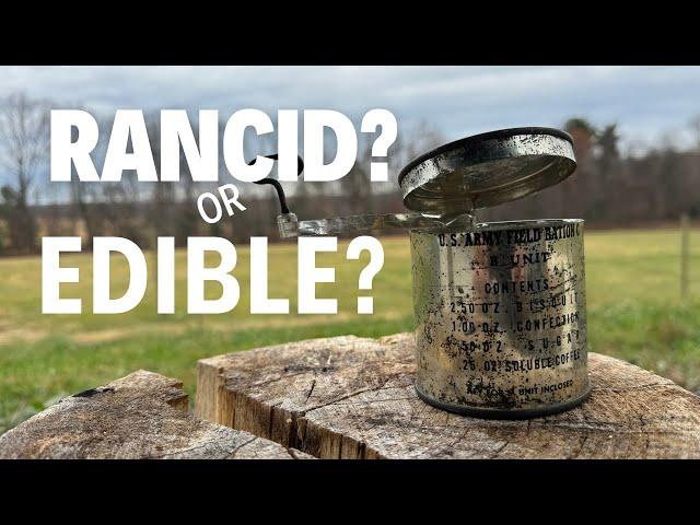 Survival Instructors Taste Test 80 Year Old Military Rations!