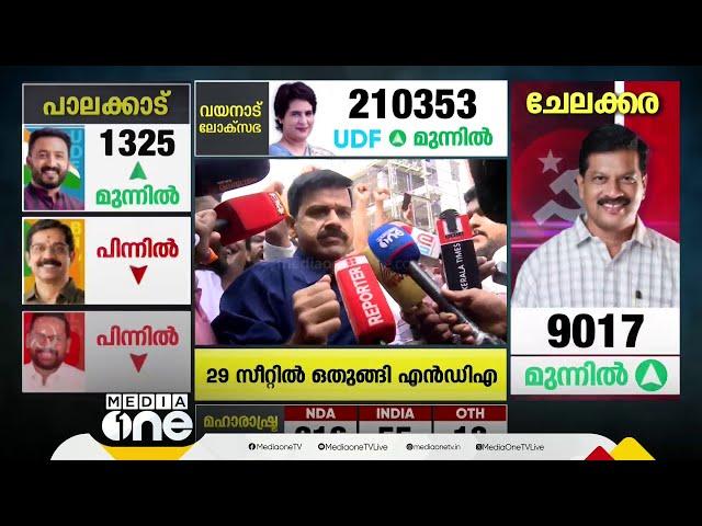 പാലക്കാട് നഗരസഭയിൽ BJPയുടെ അടിവേര് UDF മാന്തി; ബഹിരാകാശത്തെ നേതാവാണ് സുരേന്ദ്രൻ; സന്ദീപ്