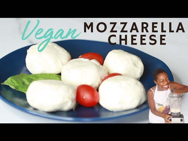 Vegan Mozzarella Cheese Recipe that Melts and Stretches | Tastes Delicious