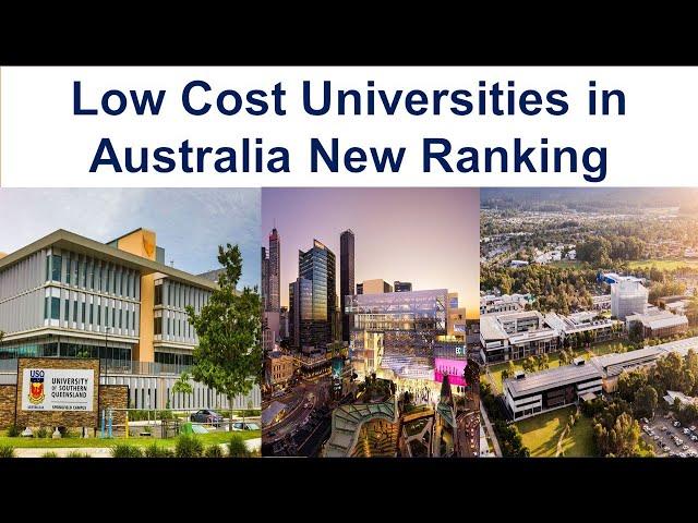 Top 10 Low Cost Universities in Australia New Ranking | University of Southern Queensland