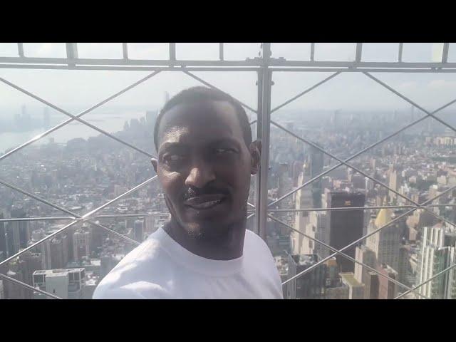 Observation Deck at Empire State Building 86th Floor Sightseeing Around Manhattan - NYC July 2022